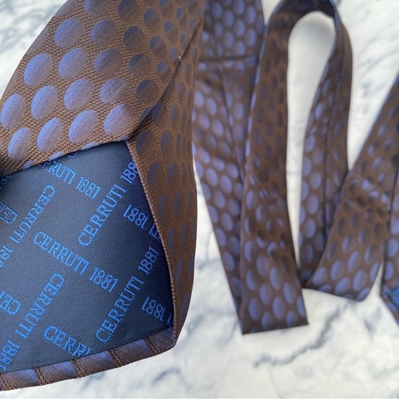 CERRUTI 1881 Set Of Three Silks Ties - Picture 7 of 9